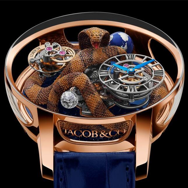 Review Jacob & Co ASTRONOMIA ART COBRA AT102.40.AC.UA.A Replica watch - Click Image to Close